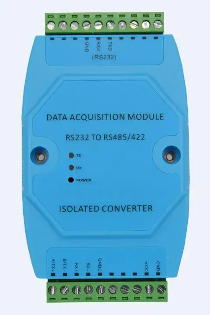 Active photoelectric isolation converter RS232 to 485 band status indicator adaptive baud rate |