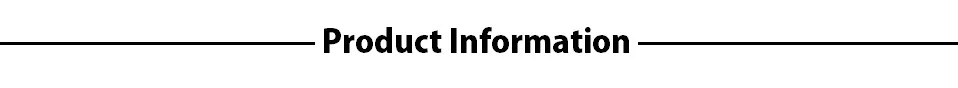 Product Information