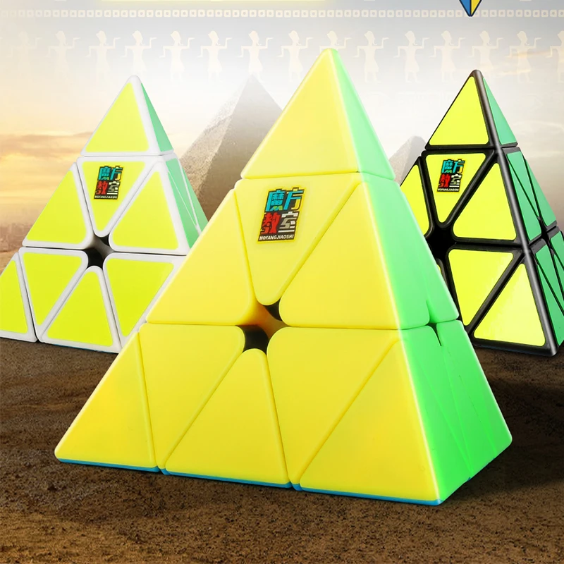 

Micube Moyupyraminx Cube MF Pyramid Magic Cube Speed Puzzle Stickerless Professional Educational Toys For Children Cubo Magico