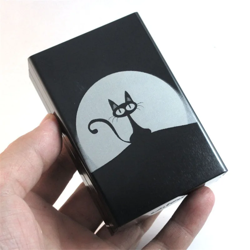 LAIFU LFYH41CAT male metal cigarette case cat design man ...