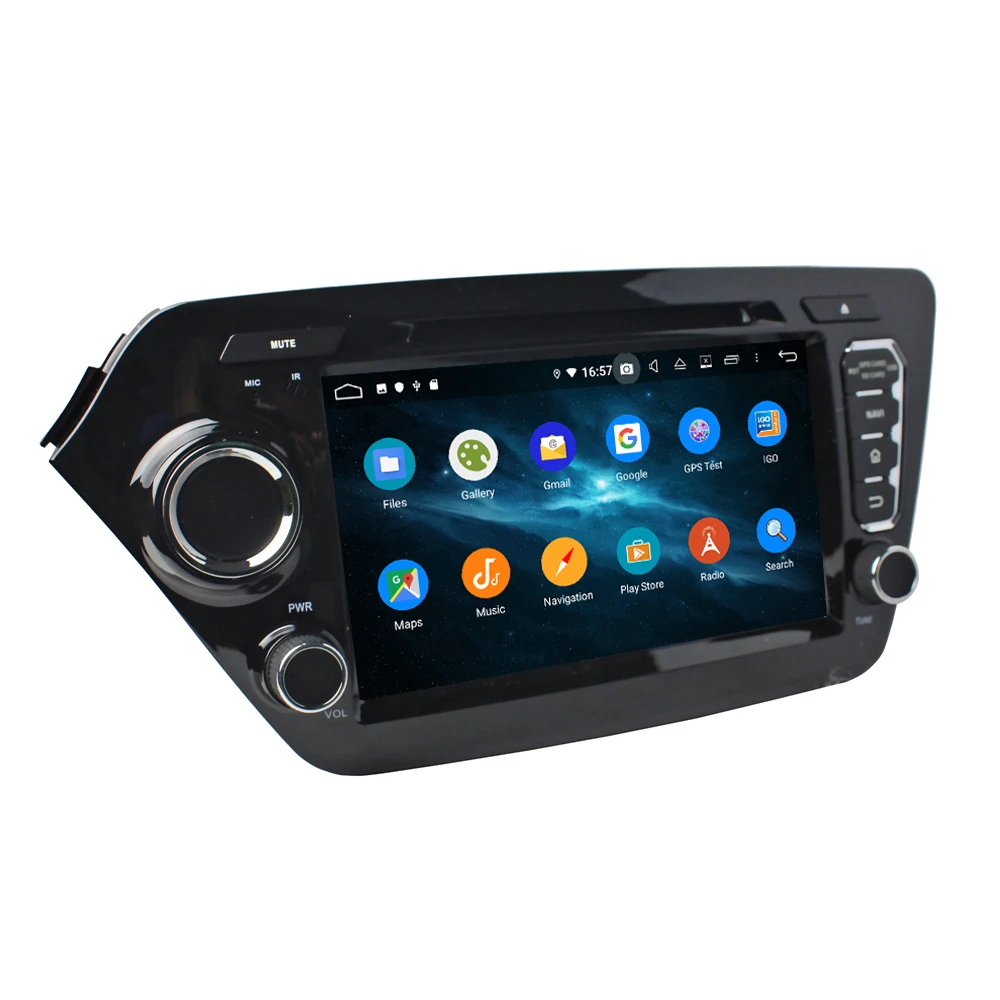 DSP ips 4 ГБ ОЗУ 8-ядерный " Android 9,0 автомобильный Радио dvd-плеер для Kia K2 Rio 2011 2012 gps wifi Bluetooth 4,2 USB DVR Mirror-link