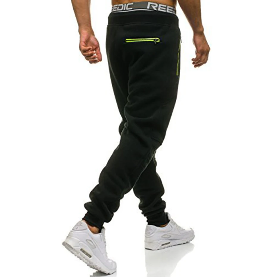 ZOGAA 2019 New Men Joggers Fitness Pants  Men Casual Trousers Male Sweatpants Thin Gray Joggers Sportswear