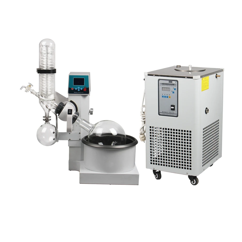 

5L Motor Lift Rotary Evaporator with Chilling Circulator