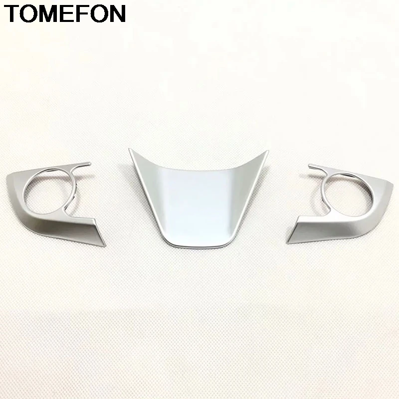 TOMEFON для Toyota Camry XV70 2017 2018 2019 отделка Руля рамы формование аксессуары интерьера