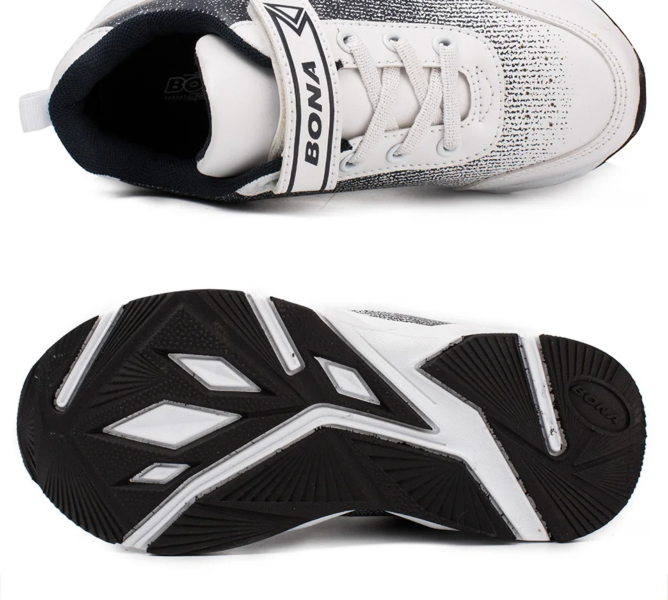 Sapatos ao ar Bona Novo Estilo Popular Crianças Meninos Mocassins Sapatos Casuais Sintético Meninas Shoes Hook & Loop Tênis da Moda Livre 21 fashion girl shoes