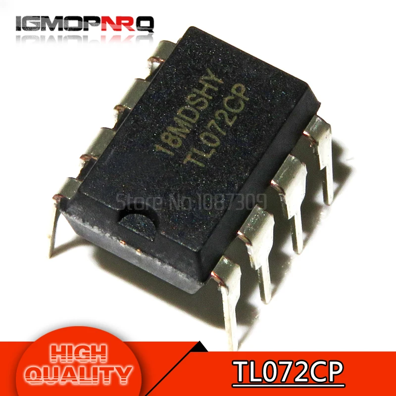 10pcs free shipping TL072CN TL072 TL072C TL072CP DIP 8 Operational ...