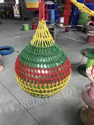 Сверхмощный красочные веревка для качелей мяч для детей HZ-6929h