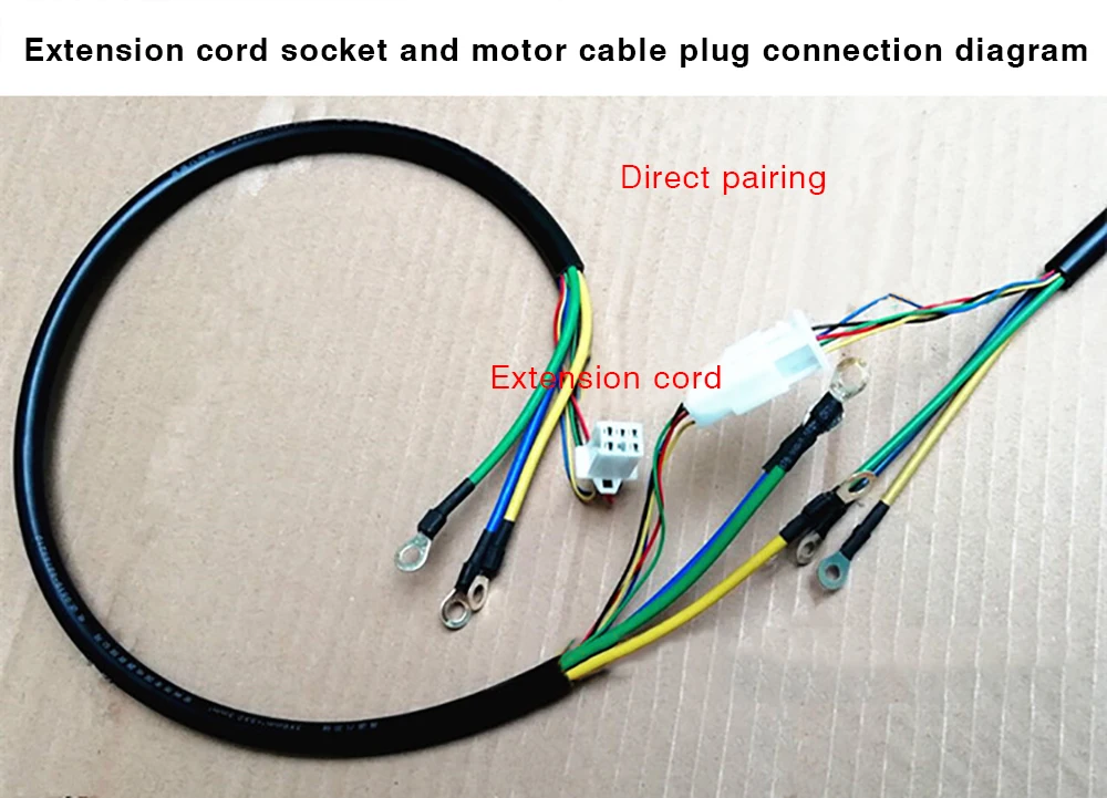 8 Core 4 5 6 Square Extension Cord Copper Wire Bike Electric Motorcycle Brushless Motor Line High Temperature Accessories Electric Bicycle Accessories Aliexpress