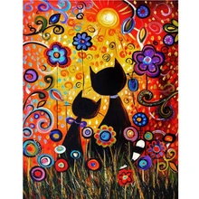 5D Diy полная дрель Алмазная картина из стразов цветочные картины из стразов алмазные наборы для творчества, рукоделия и шитья крест St