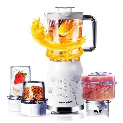 Joyoung Electric Multi Meat Grinders with 4 Cups 3 Knives Fruit Juicer Maker Machine Mini Blenders Mixer Baby Food Machine