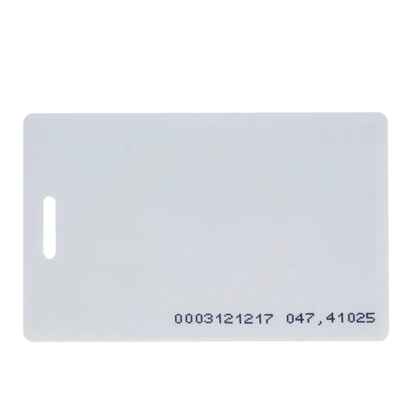 125 кГц RFID EM ID карта TK4100 раскладушка толстая карта 1,8 мм толщина проксимитные ID карты с 64 битами для контроля доступа к двери