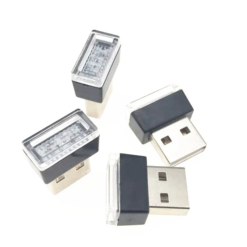 1 Автомобильный USB LED декоративный свет универсальный для Mercedes Benz A B C E S G M ML GLK CL CLK