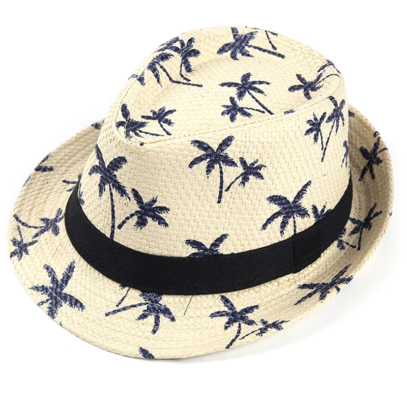 Новые универсальные печатные солнцезащитные шляпы для женщин соломенная шляпа Новые Летние путешествия пляж Кепка Солнцезащитная