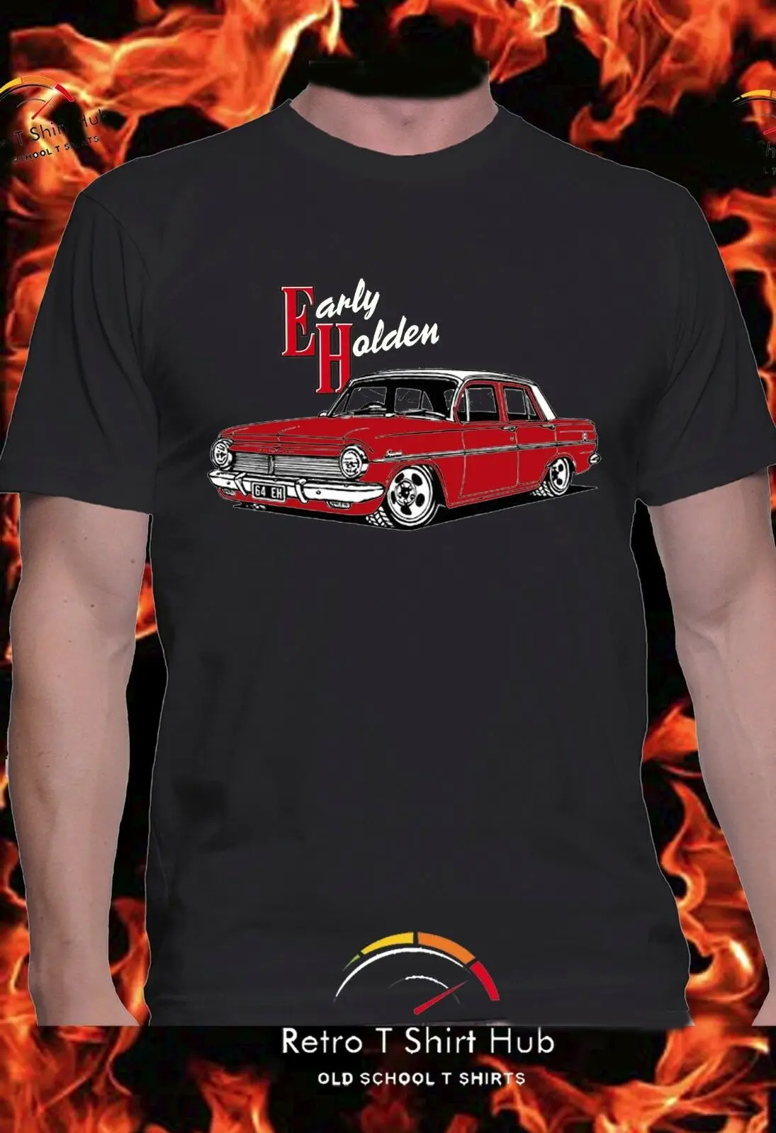 

EH HOLDEN GMH 1964 Retro Vintage Classic Men's & Women's Aussie Car T SHIRT