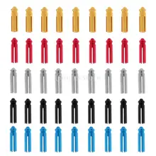 45 шт./упак. Красочные Универсальные анодированные Алюминиевый Дартс Защитные пленки для полетов