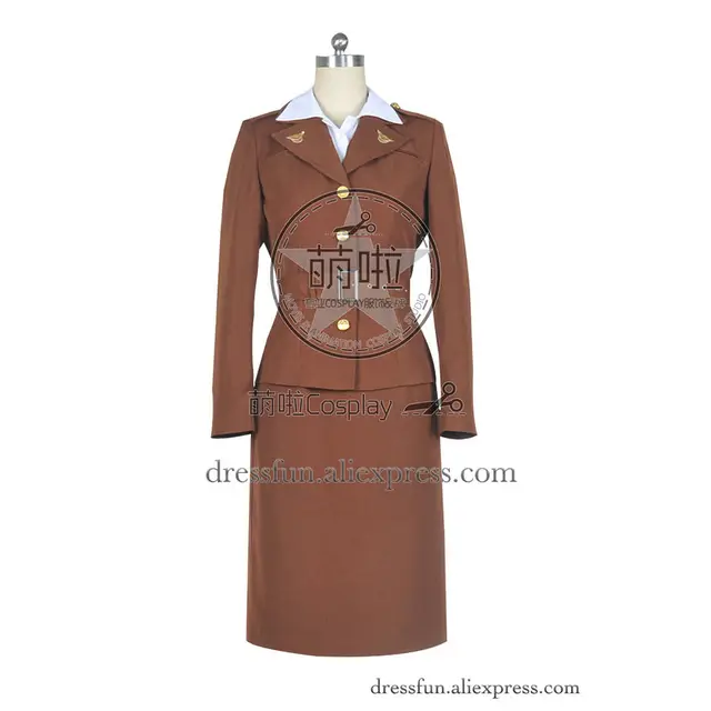 captain america cosplay agent margaret peggy carter costume new uniform outfits suit halloween fashion party fast
