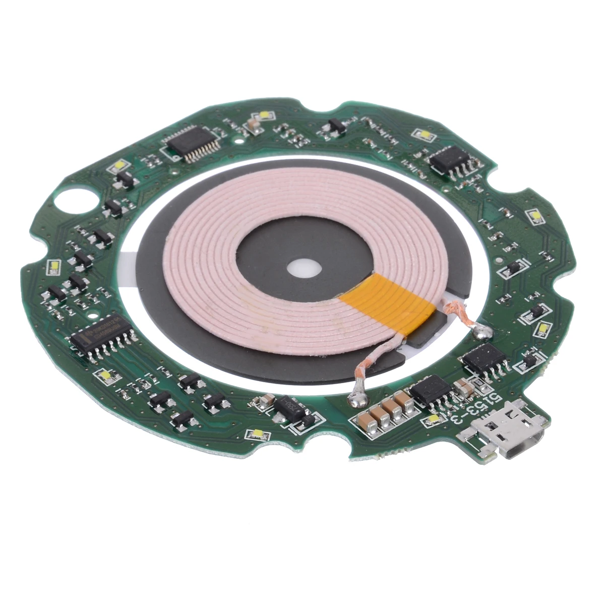 High Quality Standard 10W Qi Fast Wireless Charger Module Transmitter PCBA Circuit Board + Coil DIY Charging