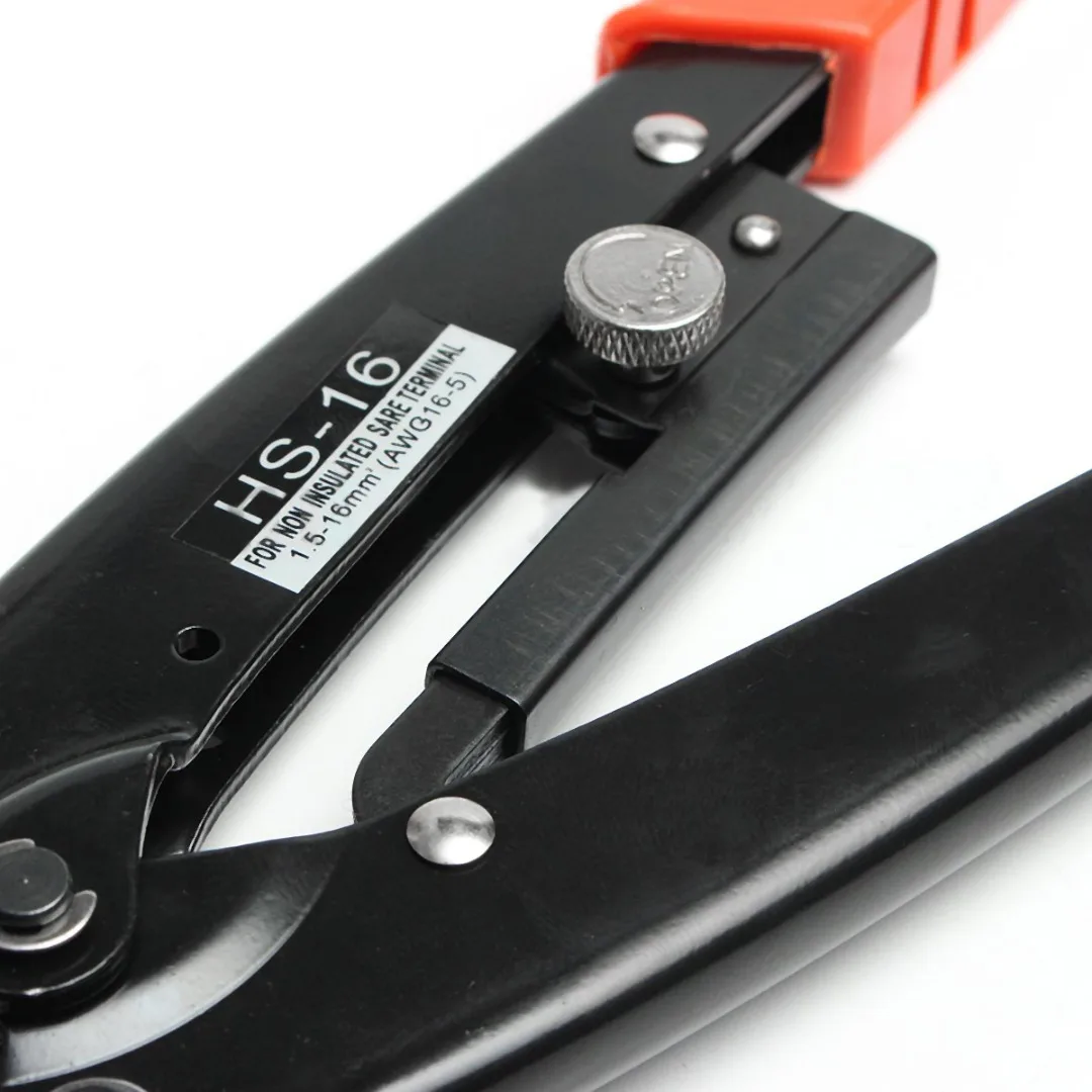 1pcs HS-16 1.25-16mm Plug 50 Amp Cable Terminal Crimping Plier Tool Wire Crimper