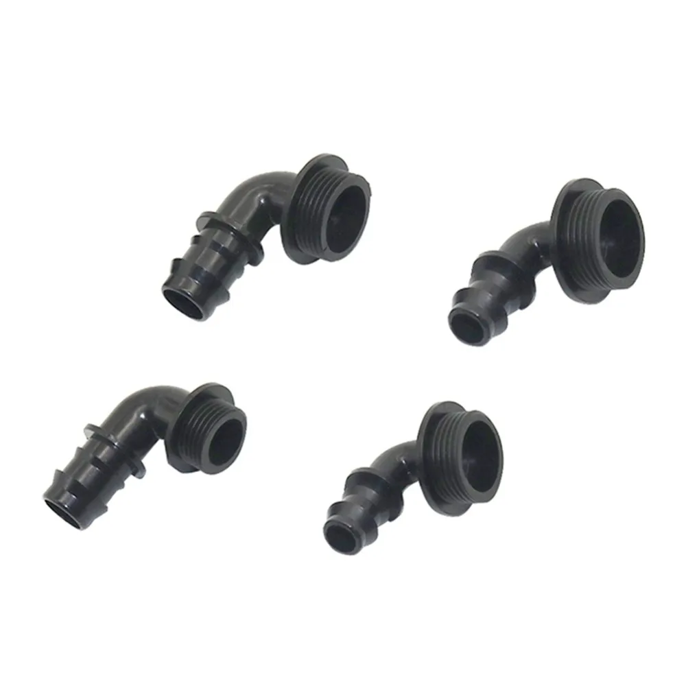 

1/2",3/4" Male Thread Elbow Connectors DN16 DN20 Pipe Fitting Irrigation Plumbing Pipe Joint Hose Adapter 5 Pcs