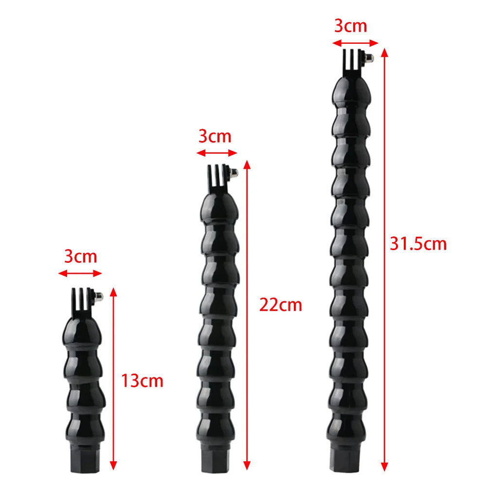 Рукоятка шланга прочно поддерживает форму змеи Гибкий штатив база фиксации гибкий держатель камеры селфи палка для GoPro Hero 3 4#05