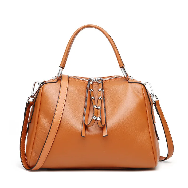 

2018 New Women Bag Ladies Genuine Leather Bags for Women Real Cow Leather Women Handbags Fashion Female Shoulder Bag