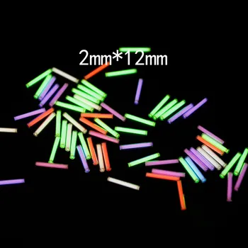 

1PC 2*12mm Tritium Gas Tube Multicolor Emergency Lights Self-luminous 25 Years EDC Cool High-tech Products Outdoor Survival Tool