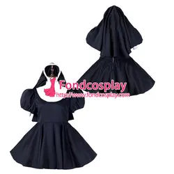 Сисси горничной атласное платье с замочком форма карнавальный костюм Сделанные на заказ [G2236]