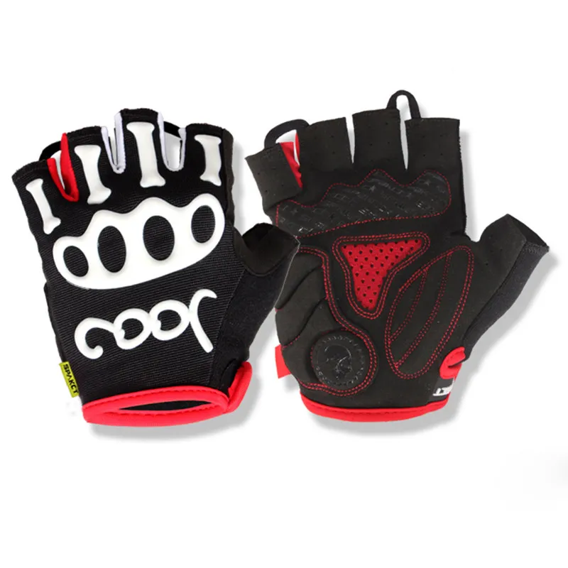 SPAKCT Cycling font b Gloves b font Half Finger Anti Slip Pad Breathable MTB Mountain Road