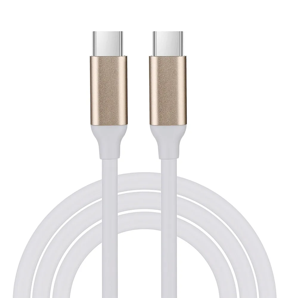 

New and high quality 1 M LineType C 3.1 Male to USB C Male Charger Fast Charging Sync Data Cord Cable for Apple New MacBook