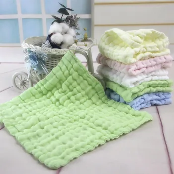 

Soft Cotton Baby Handkerchief Infant KidsTowel Newborn Baby Washcloth Baby Child Feeding Wipe Cloth