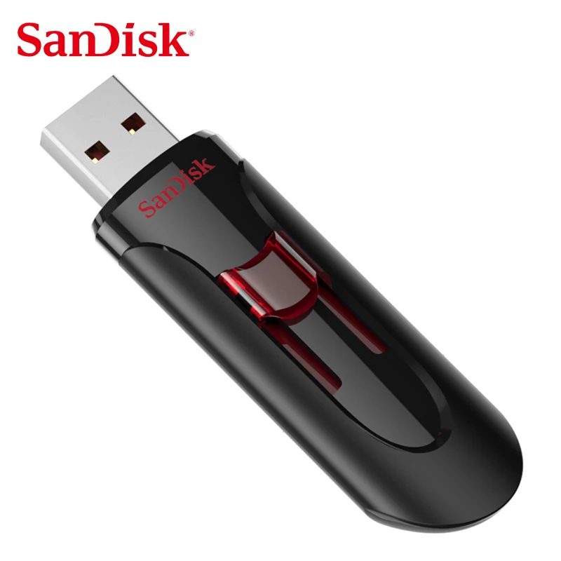 Двойной Флеш накопитель SanDisk Cruzer Glide USB3.0 CZ600 USB флэш 16 ГБ 32 64 Гб 128 3 0 флешка|sandisk