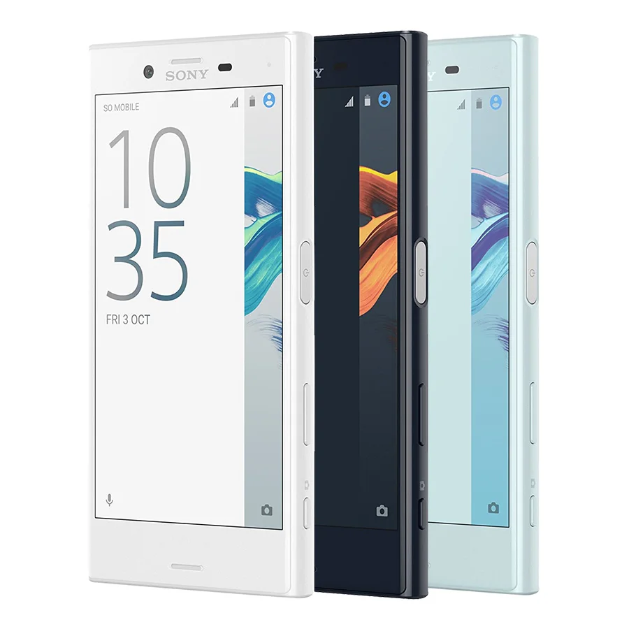 Смартфон sony Xperia X Compact F5321, 3 ГБ ОЗУ, 32 Гб ПЗУ, 4,6 дюйма, с одной sim-картой, Android, четыре ядра, смартфон, 23MP X, мини мобильный телефон