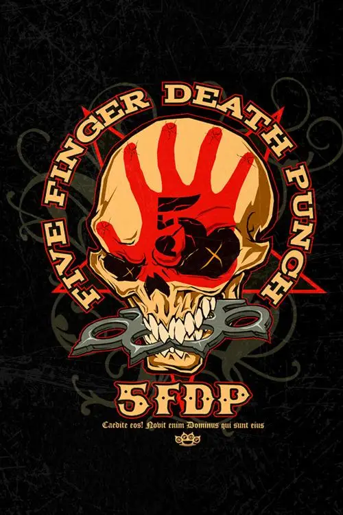 

five finger death punch Poster Canvas Posters-27x40cm- Home Docor Cloth Fabric Poster