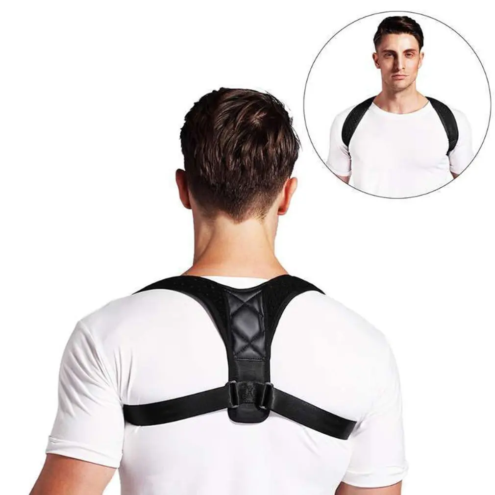 

Breathable Anti-humpback Posture Corrector Belt Clavicle Adjustable Sitting Posture Correction Belt For Women Men