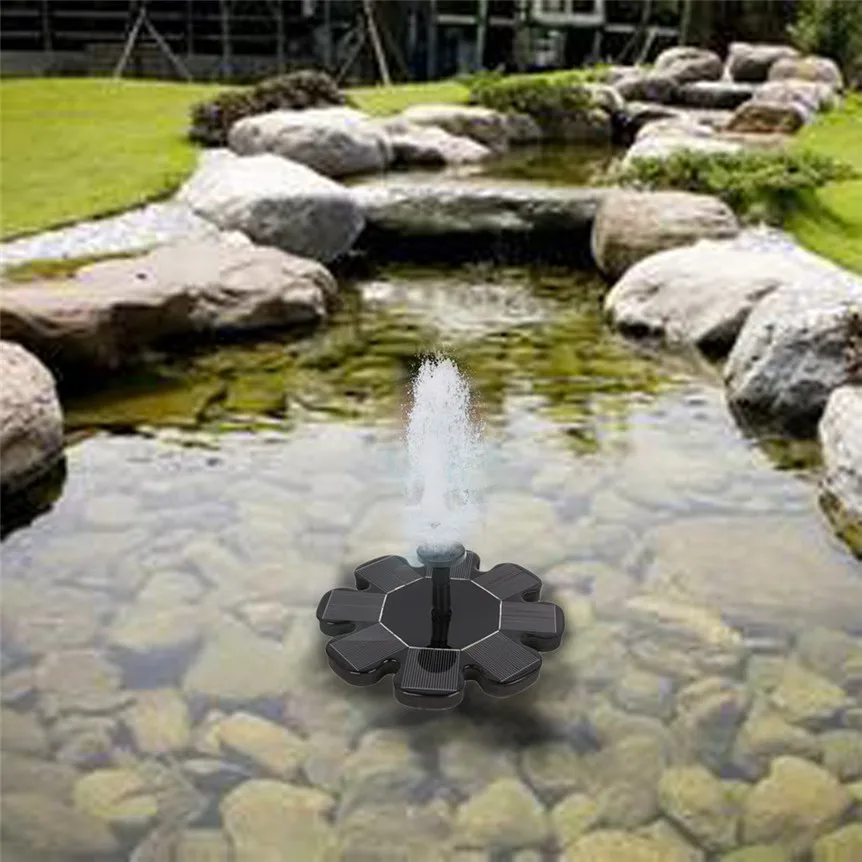 

Solar Water Pump Power Panel Kit Fountain Garden Birdbath Submersible Watering Pump For Outdoor Pool, Garden, Aquarium ju21