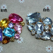 1 пара/лот); женская обувь; цветные туфли с металлической пряжкой и стразами; обувь с цветами; декоративные аксессуары