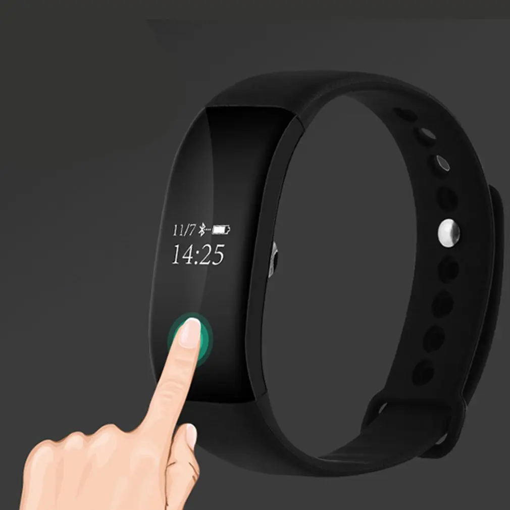 V66 Bluetooth Smartwatch Спорт Смарт часы IP68 Водонепроницаемый монитор сердечного ритма