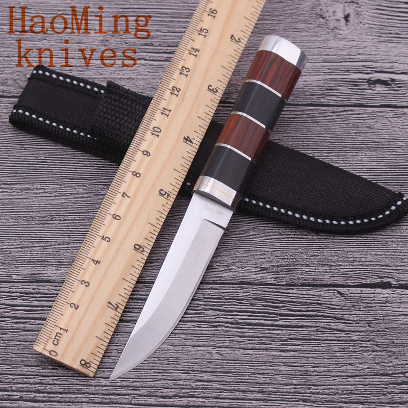 Buy Mini fixed blade fighting knife camping survival
