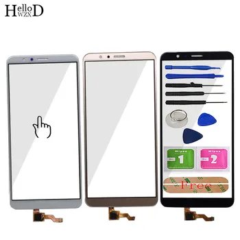

5.93'' Mobile Touch Screen Glass For HuaWei Honor 7X Touch Screen Front Glass Digitizer Panel Lens Sensor Tools Free Adhesive