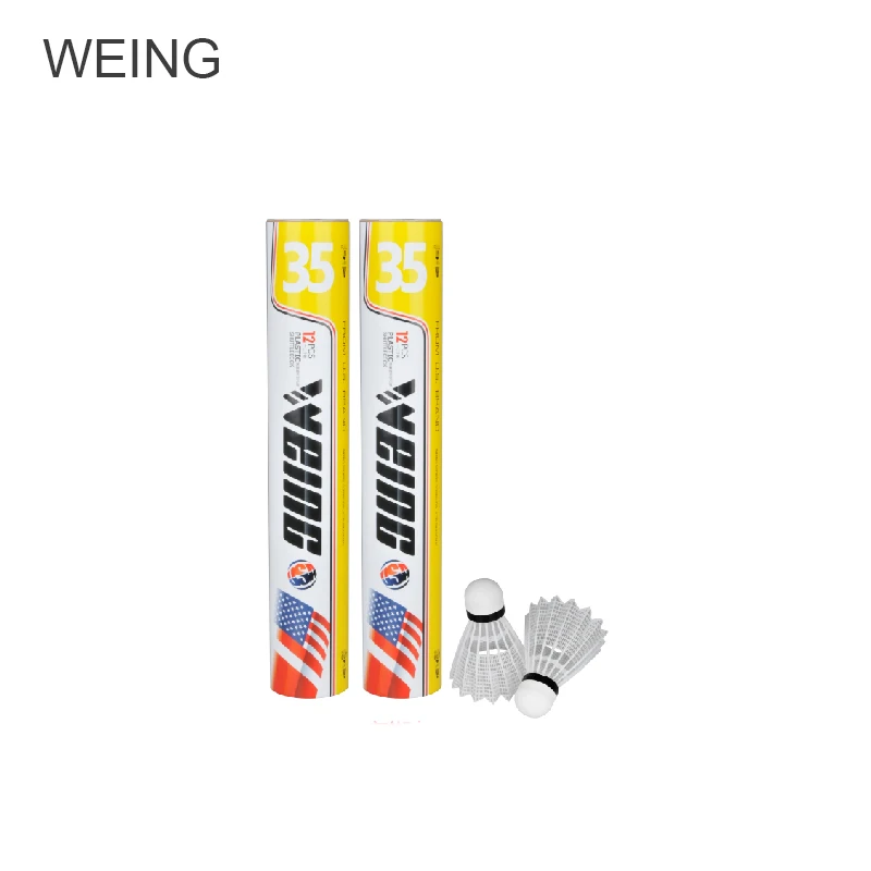 WEING WP-35 12 قطع رغوة الكرة رئيس البلاستيك الكرة الشعر 190 جرام من ضوء النايلون الريشة WEING WP-35 12 قطع رغوة الكرة رئيس البلاستيك الكرة الشعر 190 جرام من ضوء النايلون الريشة