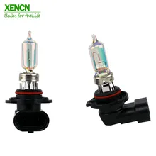 XENCN White Diamond Светильник Автомобиля цветные головной светильник Замена апгрейд галогенная лампа H1 H3 H4 HB3 HB4 9005 9006 880 881