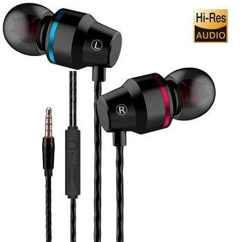 

DUSZAKE DM1 Sport Wired Headphone Earphone For Phone Bass In-Ear Earphone for Phone Headset With Mic For Xiaomi Iphone