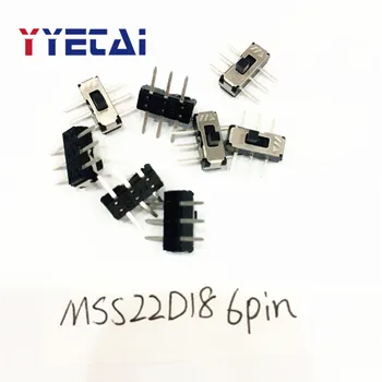 

MSS22D18 Six Pin Patch Handle 2MM Toggle Switch File Patch Switch DVD Switch 6 Pin 2 Standard Yongyetai