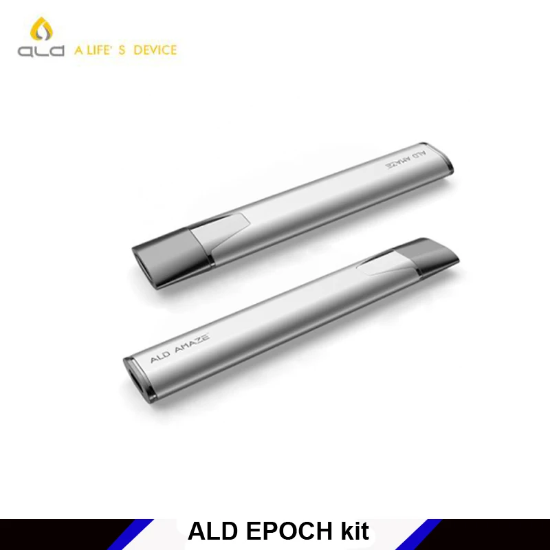 Оригинальный Альд EPOCH комплект vape ручка электронная сигарета kit 210 мАч Батарея Портативный Vape ручка стартовый Наборы для пара