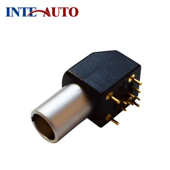 

Compatible 1B series Elbow cable receptacle,metal push pull self-locking female connector,90 degree wire socket, EZPG.1B.303