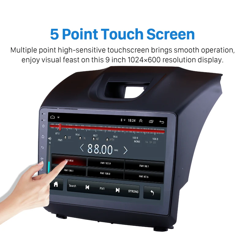 Top Harfey Android 8.1 9" for Chevy Chevrolet S10 2015-2018 ISUZU D-Max Radio GPS navi HD 1024*600 screen DVR car multimedia player 2 Top Harfey Android 8.1 9" for Chevy Chevrolet S10 2015-2018 ISUZU D-Max Radio GPS navi HD 1024*600 screen DVR car multimedia player 2