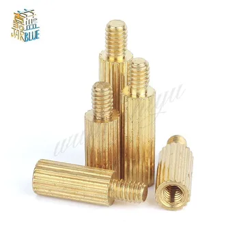 

50Pcs M2 Single Head Spacing Screws Security Surveillance Cameras Pillars Knurled Standoff Space m2*(3~40) mm