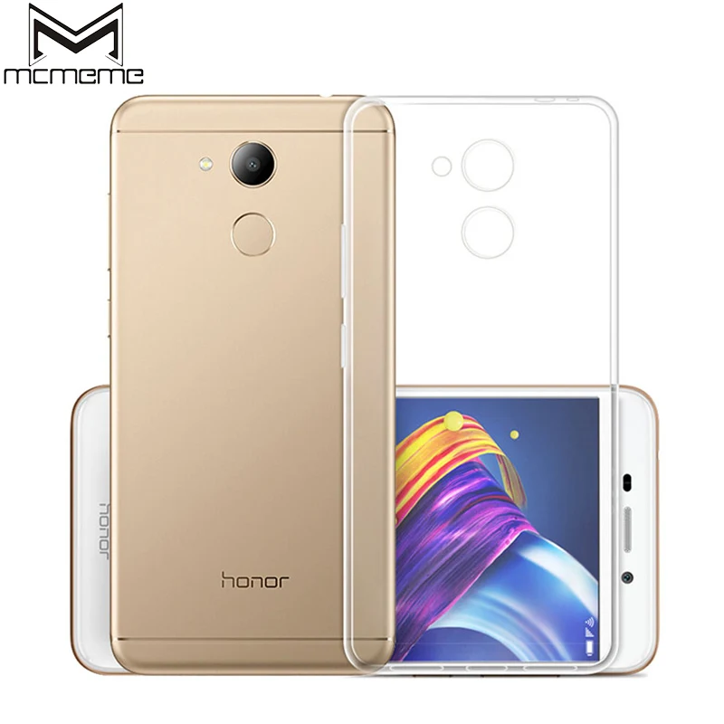 

MCMEME Transparent Case For Huawei Honor 6C Pro Case Soft Silicone Clear TPU Skin Cover For Huawei Honor 6C Pro Protective Case