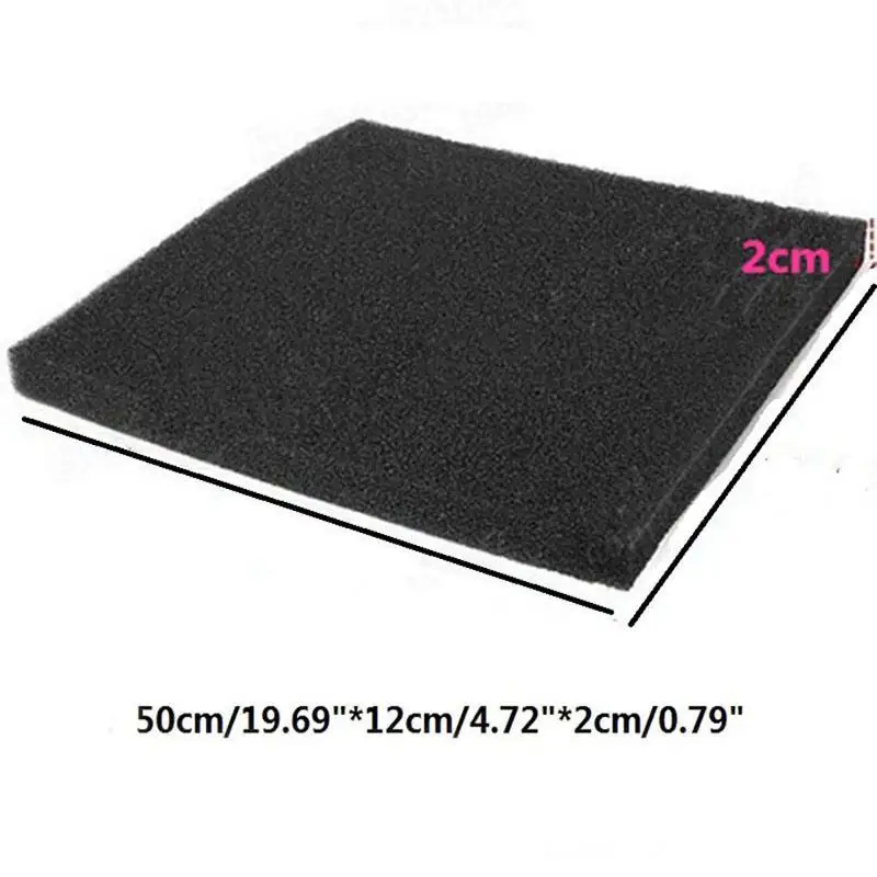 

Aquarium Cotton Filters Biochemical Sponge Fish Tank Cotton Foam Balck Filters for Home and Garden Multifunctional Filter