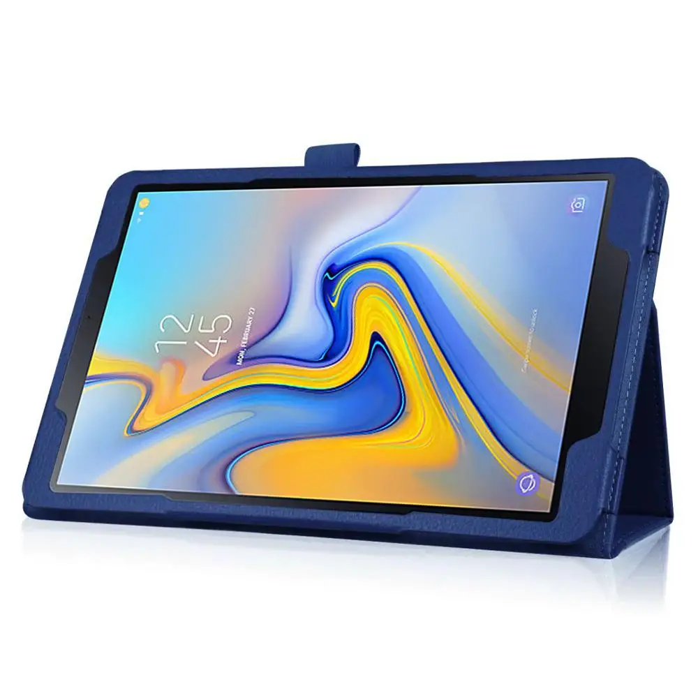 Чехол для планшета Samsung Galaxy Tab A 10 5 T590 T595 SM чехол в стиле личи кожаный раскладной
